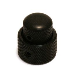 Stacked Concentric Mini Knob - Black